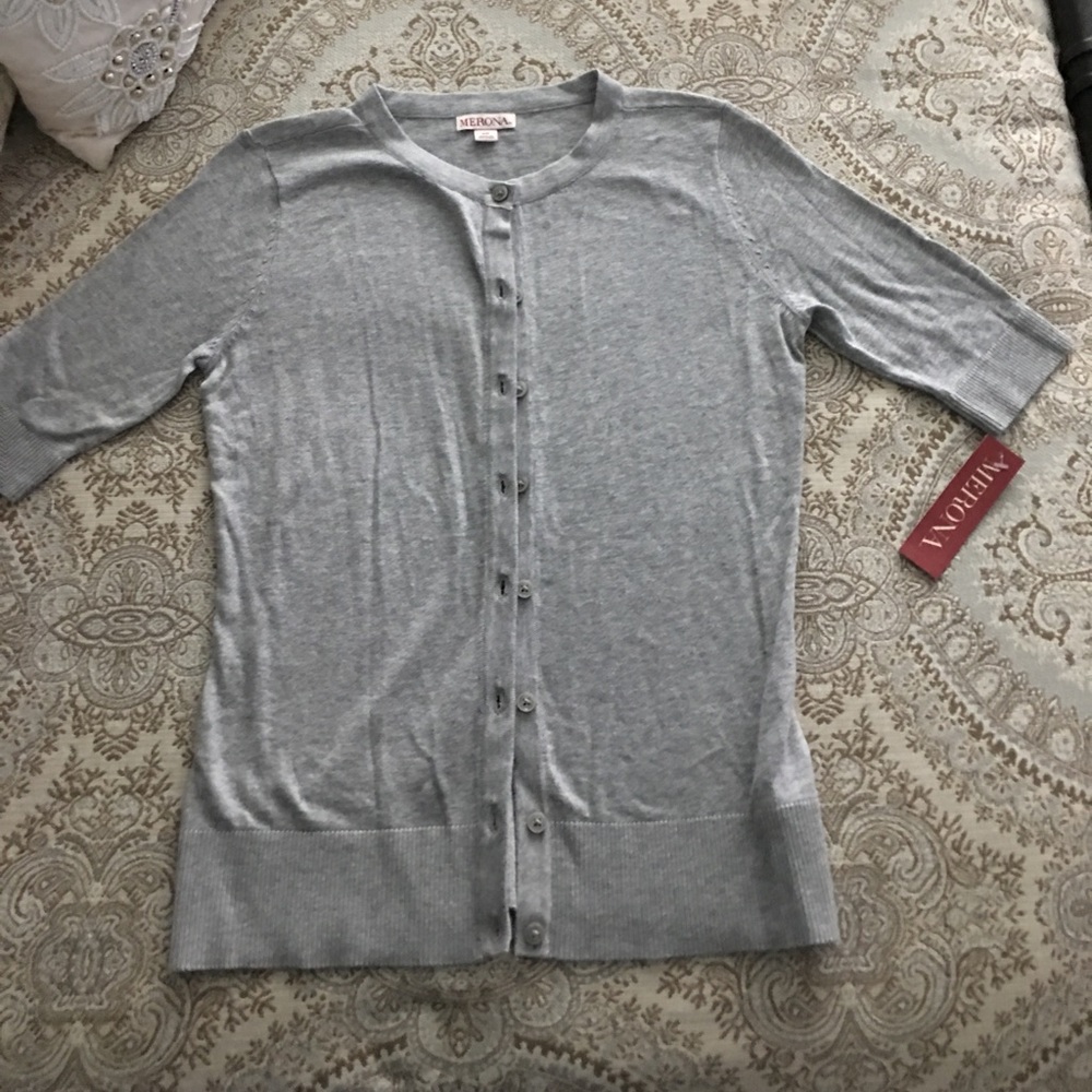 Merona 3/4 length sleeved cardigan NWT